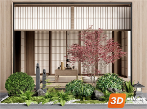 Mini Garden Skp Files 